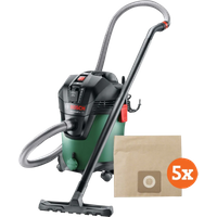 Aanbieding Bosch AdvancedVac 20 + Bosch Filterzakken voor AdvancedVac 20 (5x) - bouwstofzuigers