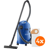 Aanbieding Nilfisk Buddy II 18 + Nilfisk Stofzakken voor Buddy II (4x) - bouwstofzuigers