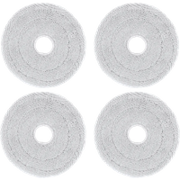 Aanbieding Ecovacs Deebot Mini Dweilpads (4 stuks) - robotstofzuiger dweilpads
