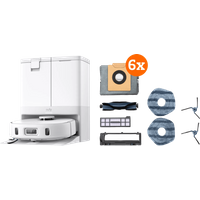 Aanbieding eufy X10 Pro Omni White Complete - robotstofzuigers