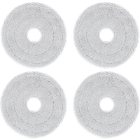 Aanbieding Ecovacs Deebot Mini Dweilpads (4 stuks) - robotstofzuiger dweilpads